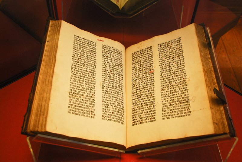 Antwerp021610-1515.jpg - 36-line bible (B36) (Vol. 111). Bamberg, Albrect Pfister (?), not later than 1461.