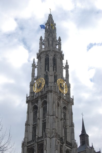 Antwerp021610-1454.jpg - The Gothic Spire of The Cathedral of Our Lady, Antwerp