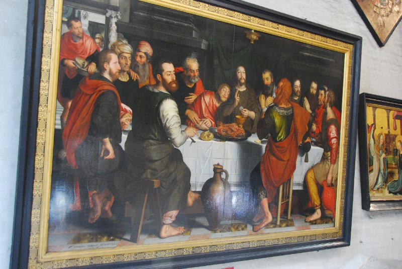 Bruge021710-1719.jpg - "The last supper" Pieter Pourbus, 1562. Church of Our Lady