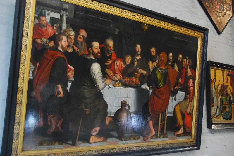 Bruge021710-1720.jpg - "The last supper" Pieter Pourbus, 1562. Church of Our Lady