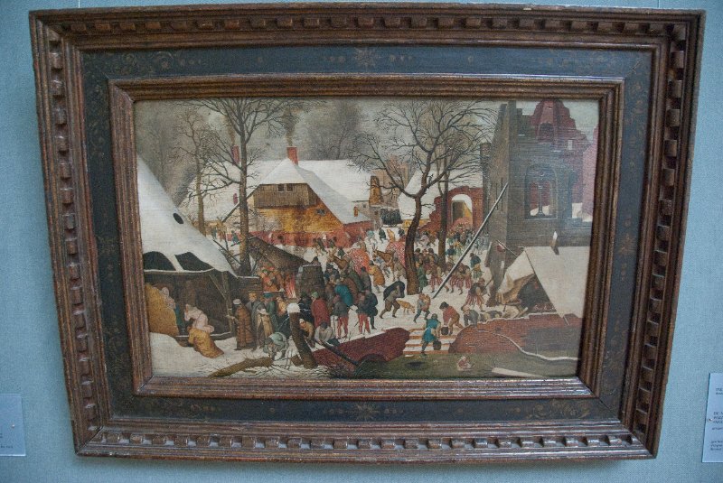 Brussels021410-1047.jpg - Pieter Brueghel II, Bruxells 1564/65-Anvers 1637/38, L'Adoration des Mages dans la Neige