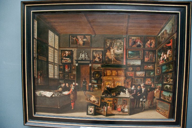 Brussels021410-1060.jpg - Attribue a Hieronymus Francken II, Anvers 1578-1623, Cabinet D'Amateur