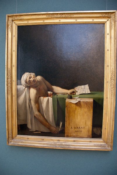 Brussels021410-1078.jpg - Jacques-Louis DAVID, France 1748-1825, Marat Assassine, 1793