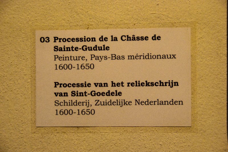 Brussels021310-0877.jpg - Procession de la Chasse de Saint-Gudule, Peinture, Pay-Bas meridionaux, 1600-1650.