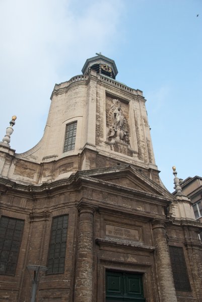 Brussels021510-1147.jpg - The "Notre-Dame du Finistere" Church