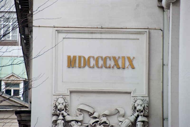 Brussels021510-1176.jpg - MDCCCXIX / 1819. Theatre Royal de la Monnaie / Koninklijke Muntschouwburg