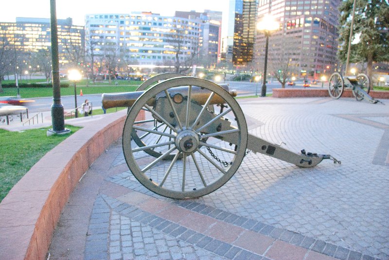 Denver041410-2322.jpg - Civil War Cannons: Napoleon howitzer from 1862-3