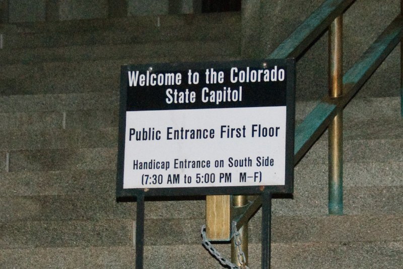 Denver041410-2340.jpg - Welcome to the Colorado State Capitol
