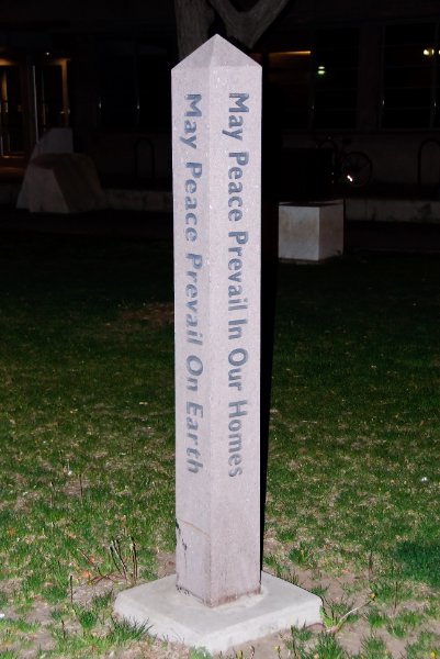 Denver041410-2447nn.jpg - Peace Pole in MacIntosh Park Plaza