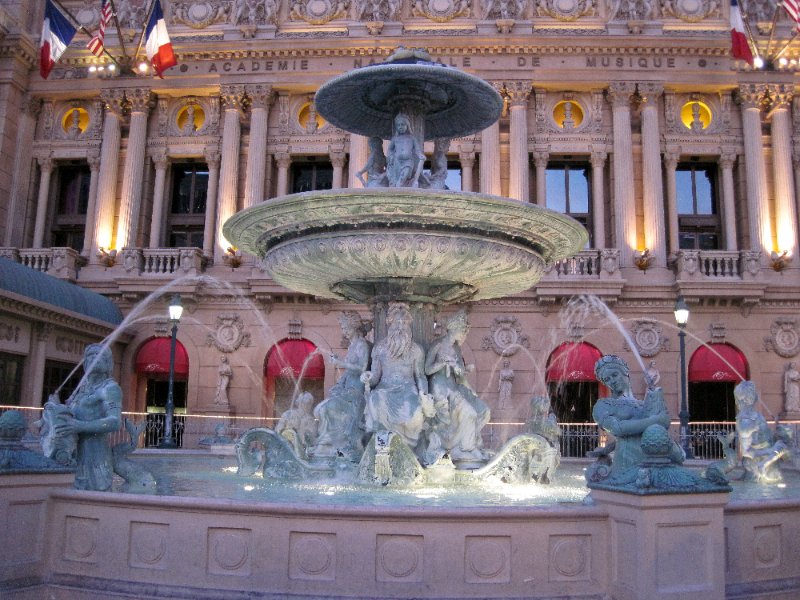 LasVegas032210-0218.jpg - Replica of La Fontaine des Mers (Fountain of Seas) Paris Las Vegas