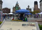 Crawfish Festival  Crawfish Festival, the Banks of the Erie Canal. Clinton Square, Downtown Syracuse walk : 2017, City Centre, Clinton Square, Downtown walk, NY, New York, Syracuse, Wedding, Şeyda and Dan