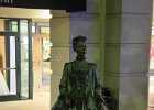 Queen Charlotte  Queen Charlotte Walks in her Garden, bronze statue by Bailey Graham Weathers, Jr, 1989. Walk downtown Charlotte, NC : 2017, Bronze, Charlotte, NC, North Carolina, Statue