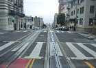 SanFrancisco082817-1647  Heading North on the Powell/Maison/Taylor Cable Car Route to Fisherman's Wharf. San Francisco Cable Car loop : 2017, Cable Car Loop, Powell/Maison/Taylor Cable Car Route, San Francisco
