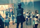 CathieBDayJuly2018--2-2  Little Dance Aged Fourteen, bronze statue by Edgar Degas. Cathie's Birthday afternoon at the Art Institute of Chicago : 2018, Art Institute of Chicago, Cathie Birthday, Chicago