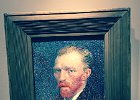 CathieBDayJuly2018--8  "Self-Portrait" painting by Vincent van Gogh, 1887. Cathie's Birthday afternoon at the Art Institute of Chicago : 2018, Art Institute of Chicago, Cathie Birthday, Chicago