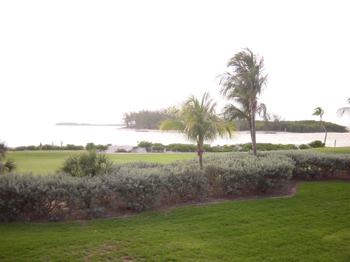 View of Redfish pass from our room