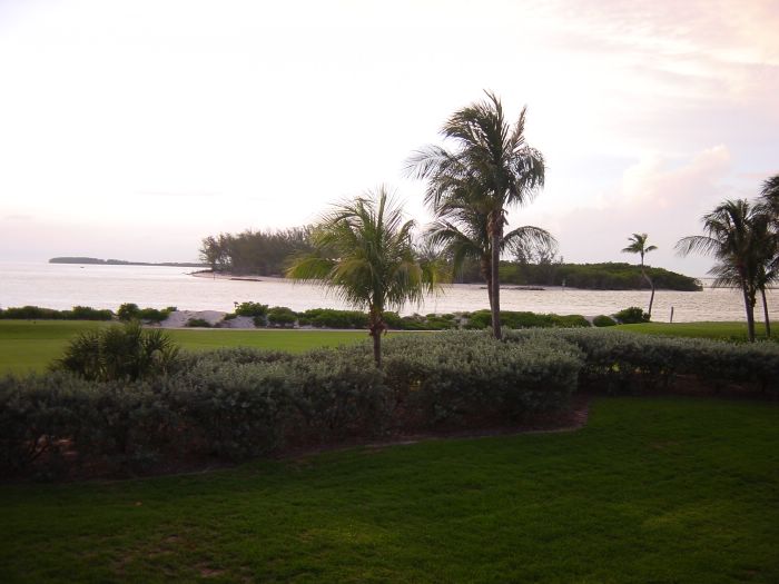 View of Redfish pass from our room