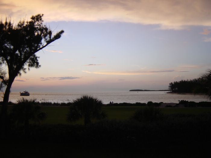 View of Redfish pass from our room