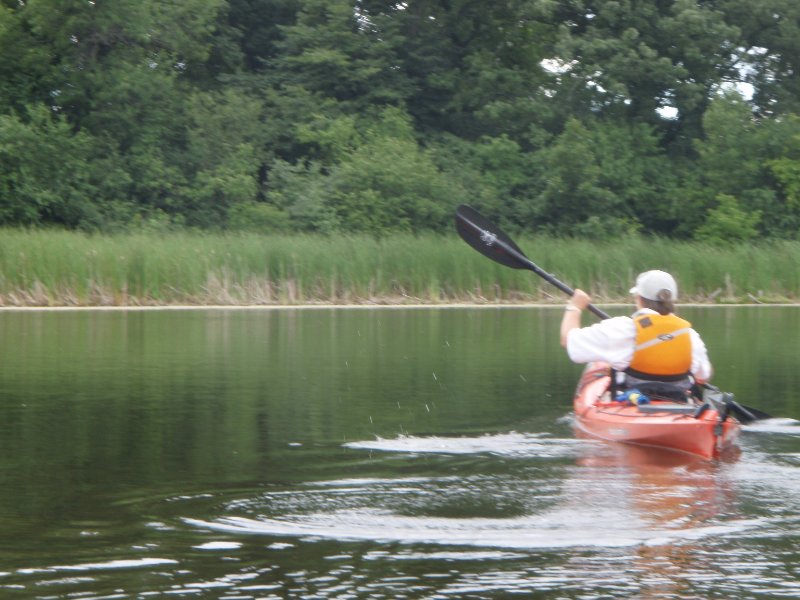 BusseWoodsKayak071809-7180031.jpg - Kayaking Busse Lake