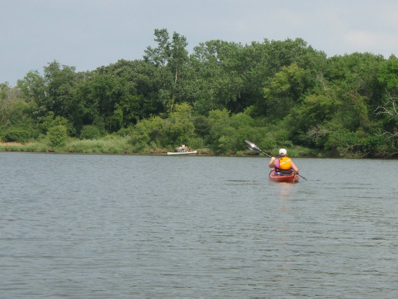 BusseWoodsKayak080809-8080059.jpg - Kayaking Busse Lake