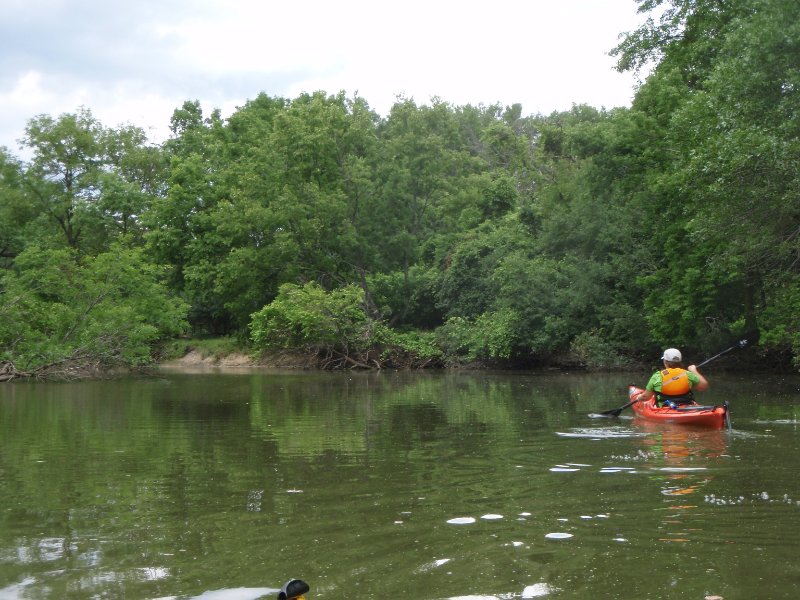 SkokieLagoonsKayak071909-7190034.jpg - Paddling Around the Lagoon 3 Island