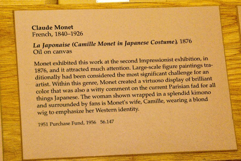 Boston041809-5229.jpg - "La Japonaise" by Claude Monet, 1876