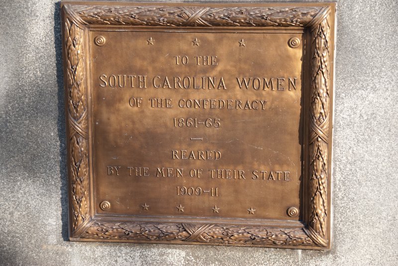 ColumbiaSC061209-7498.jpg - To the South Carolina Women of the Confederacy 1861-65.  Reared by the men of their state 1909-11