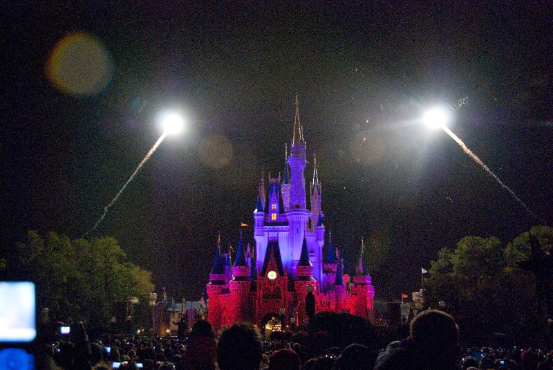 DisneyWorld022709-3453.jpg - Magic Kingdom - "WISHES" Fireworks Show