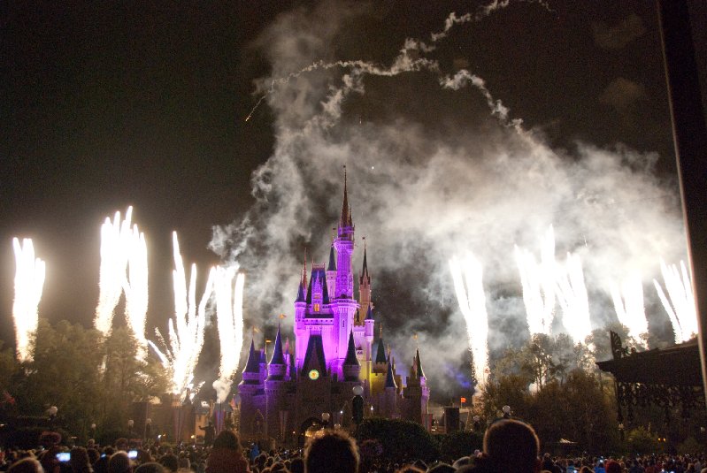 DisneyWorld022709-3475.jpg - Magic Kingdom - "WISHES" Fireworks Show