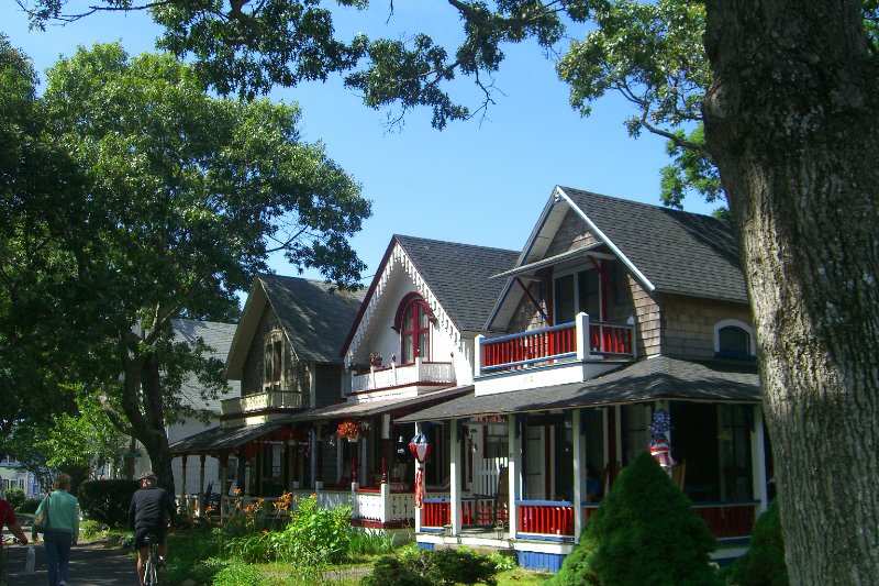 CIMG1721.jpg - Bike ride through the The Campground, Oak Bluffs.