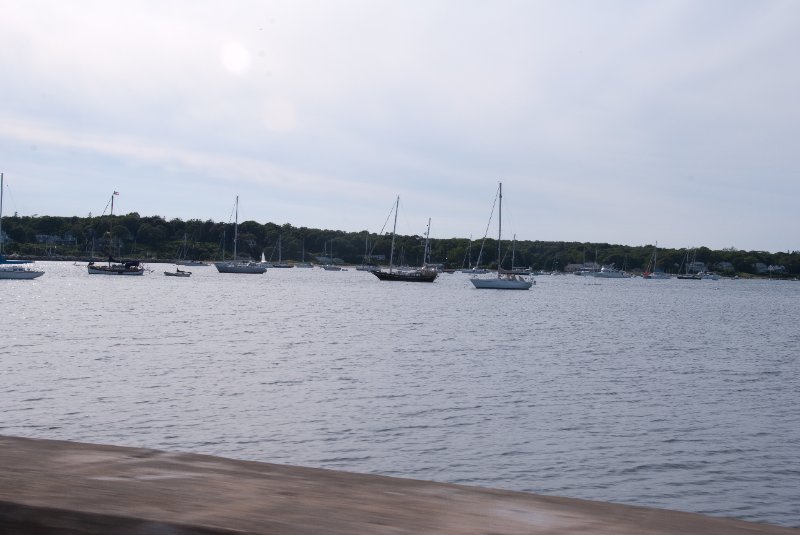 DSC_7827.jpg - Vineyard Haven Harbour. Driving South West on Beach Road, East Chop