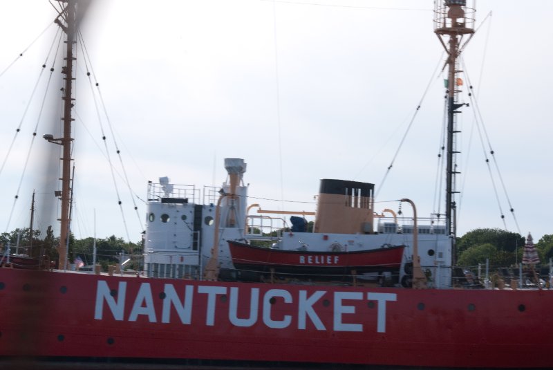 DSC_7830.jpg - Nantucket. Driving South West on Beach Road, at South point of Vineyard Haven Harbour