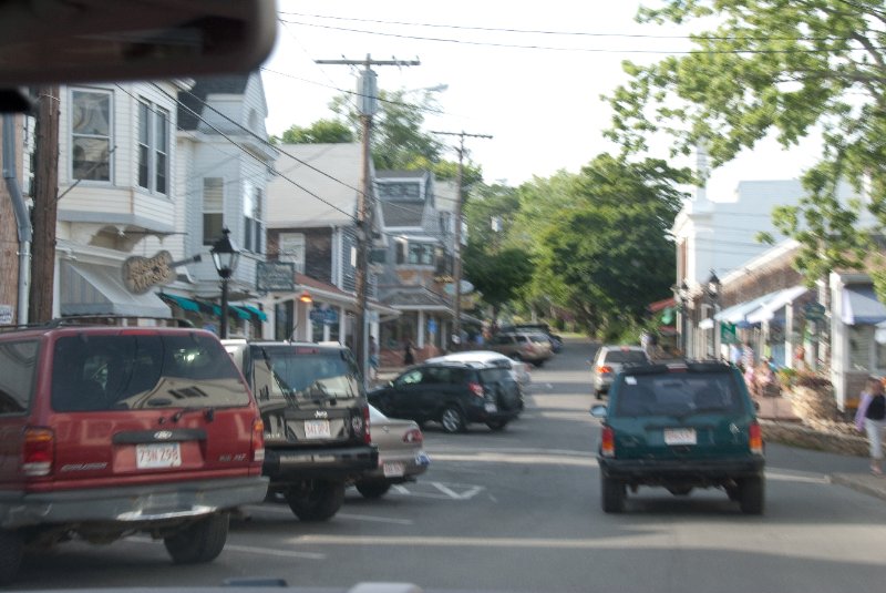 DSC_7835.jpg - Driving on Main St.  Vineyard Haven.