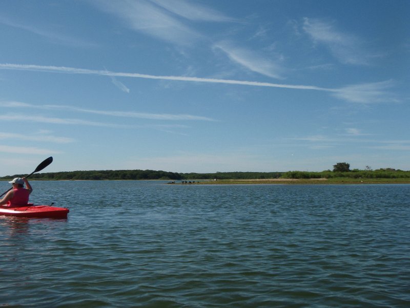 MV071009-7110044.jpg - Kayaking Sengekontacket Pond