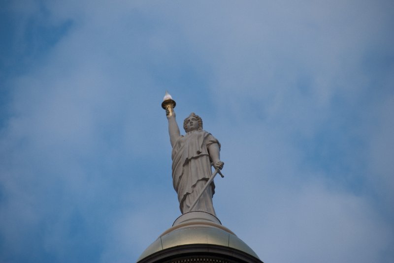 Atlanta082509-8844.jpg - Miss Freedom atop Georgia State Capitol