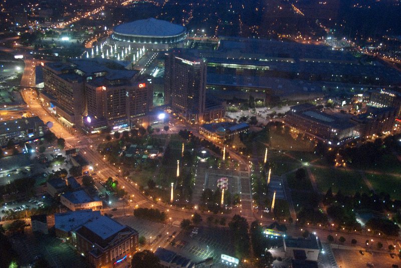 Atlanta082509-8966.jpg - Centennial Olympic Park. View from atop the Westin Peachtree Plaza