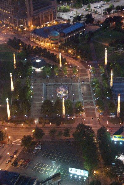 Atlanta082509-8968.jpg - Centennial Olympic Park. View from atop the Westin Peachtree Plaza