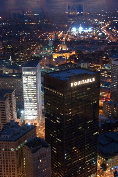 Atlanta082509-8972.jpg - Equitable Building. View from atop the Westin Peachtree Plaza