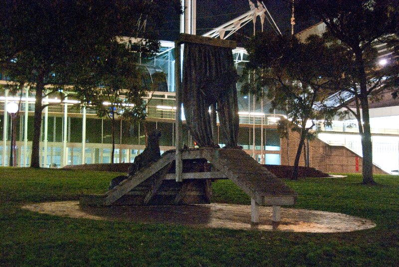 Sydney090209-9302.jpg - Sculpture in front of Sydney Convention Center