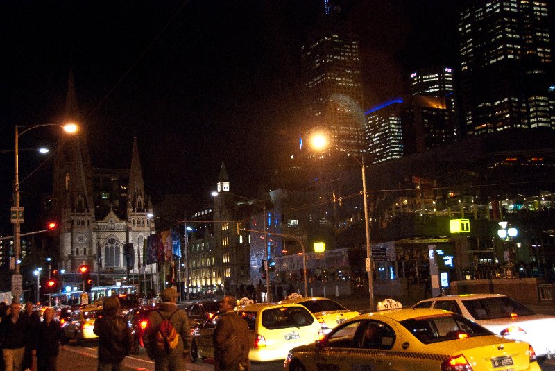 Melbourne090409-9458.jpg - St Paul's Anglican Cathedral (left), Federation Wharf (right)