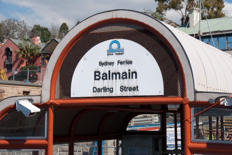 Sydney090109-9072.jpg - Sydney Ferries Balmain Stop, Darling Street.