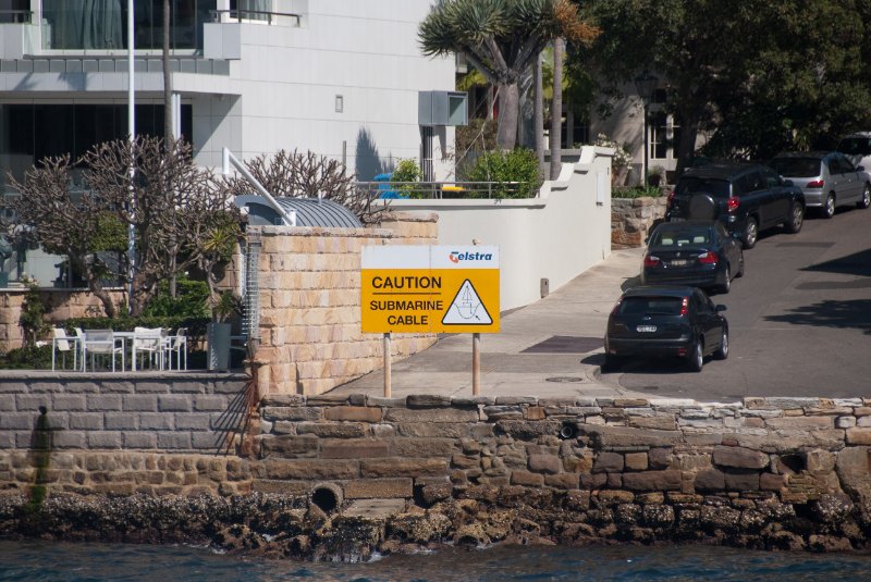 Sydney090109-9076.jpg - Telstra.  Caution, Submarine Cable