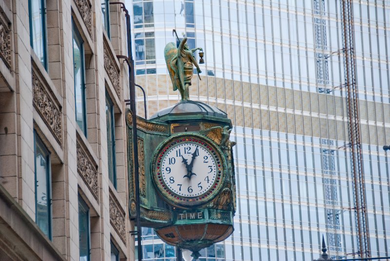 Chicago042809-5931.jpg - Clock on Jewelers Building