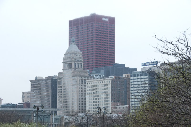 Chicago050109-6168.jpg - South Michigan Ave view from Millennium Park