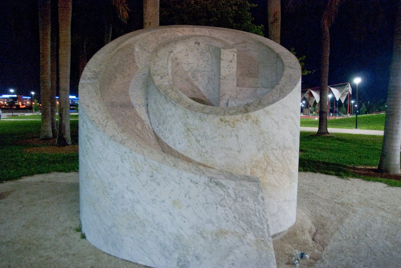 Miami041509-4933.jpg - Slide Mantra, Carrara Marble, by Isamu Noguchi, 1986