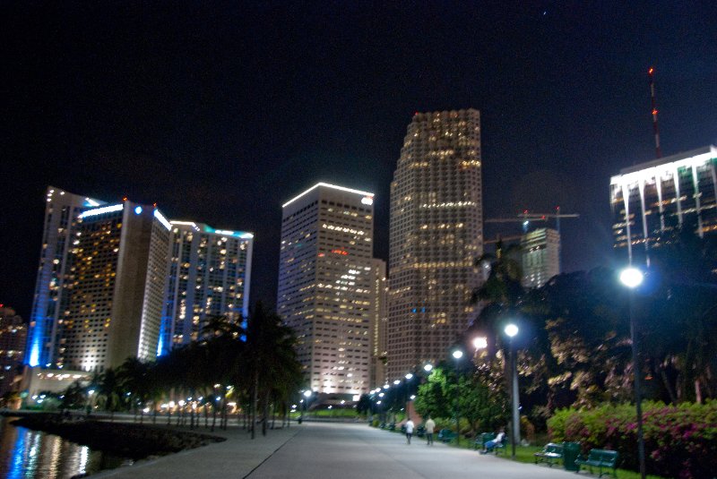 Miami041509-4950.jpg - Miami Cityscape view from Bayfront Park, Biscayne Bay (left)