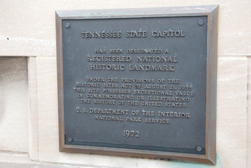 Nashville012809-2568.jpg - Tennessee State Capitol - Registered National Historic Landmark 1972