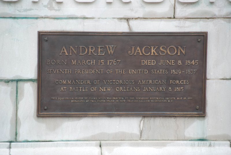 Nashville012809-2598.jpg - Andrew Jackson statue by Clark Mills, 1880