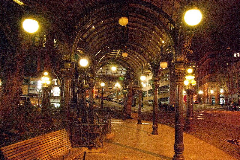 Seattle031509-3991.jpg - Seattle Pioneer Square Pergola