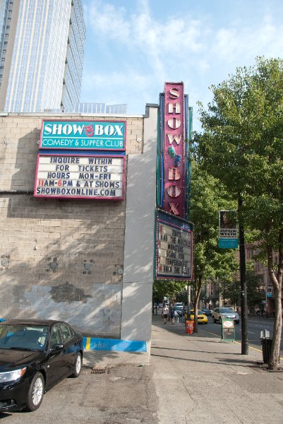 Seattle080309-8471.jpg - Showbox Comedy and Supper Club, next to Metro Parking, across the street from Pike Place Market